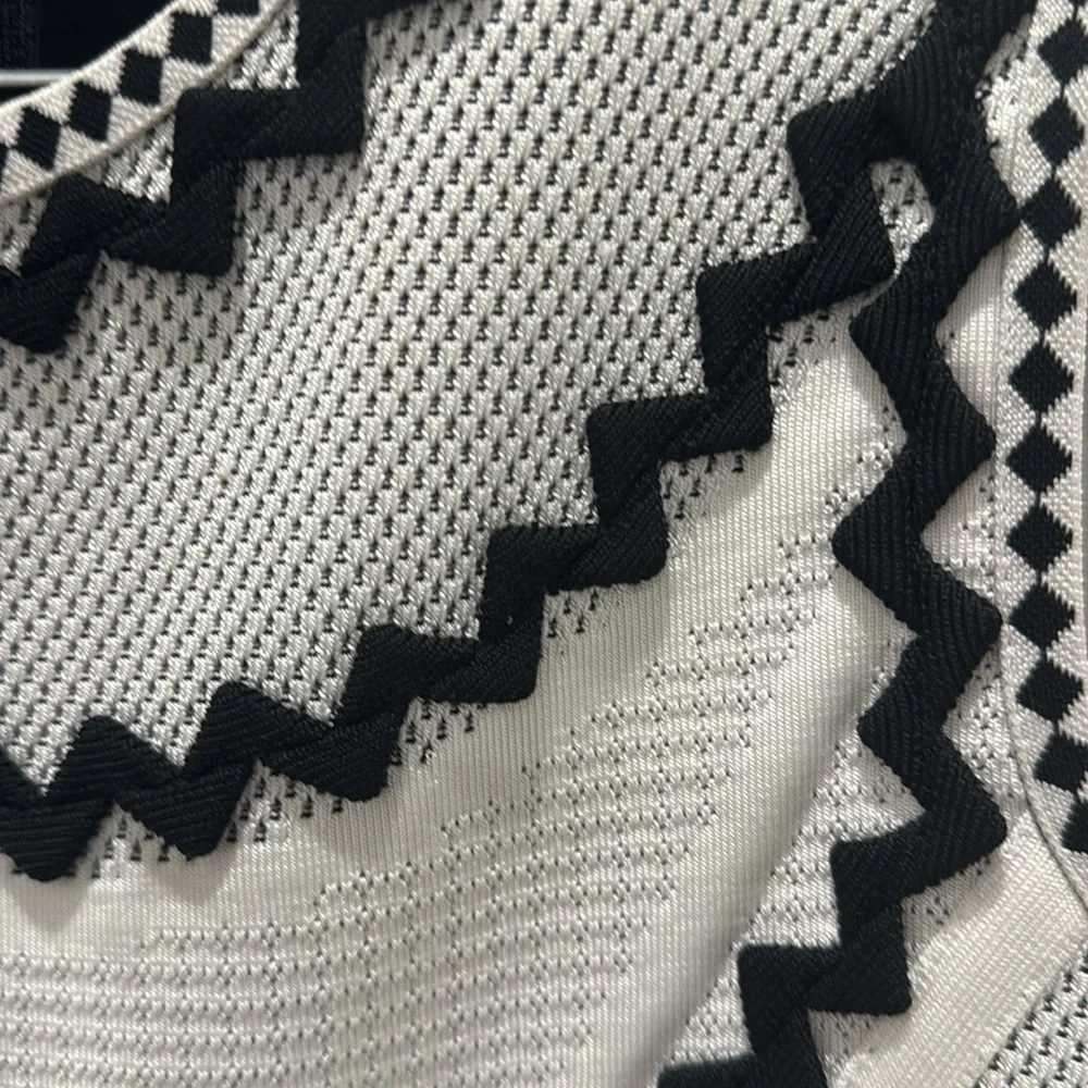 Herve Leger Bandage Black and White IMAAN Dress Size S New w/Tags MSRP $1,890 - Picture 9 of 10